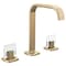 Brizo Allaria Widespread Lavatory Faucet with Square Spout - Less Handles 65368LF-GLLHP-ECO - alternate 6
